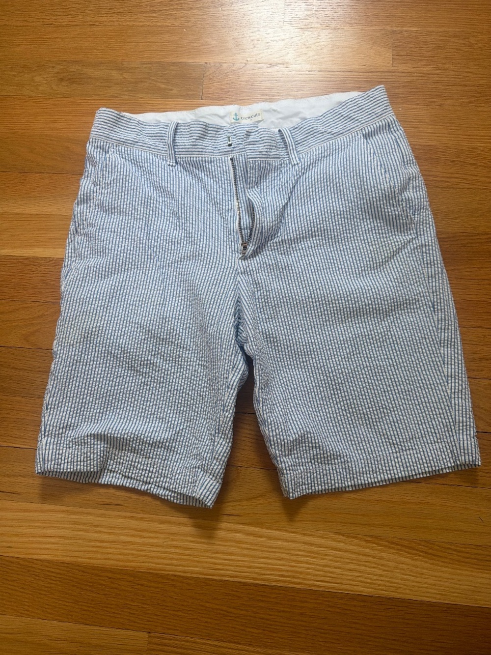 Crewcuts boys seersucker shorts